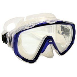 Promate Ocean Owl Mask (Clear, Blue)