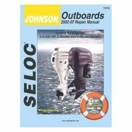 Sierra International Seloc Manual 18-01314 Johnson Outboards Repair 2002-2007 2.5-250 HP 2 Stroke & 4 Stroke Model