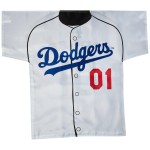 MLB Los Angeles Dodgers 34 x 30-Inch Jersey Banner