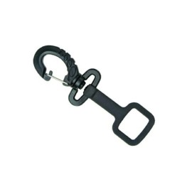 Innovative Rubber Octo-Holder With Clip (Black)