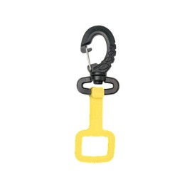 Innovative Rubber Octo-Holder With Clip (Yellow)