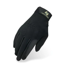 Heritage Performance Fleece Gloves, Size 5, Black