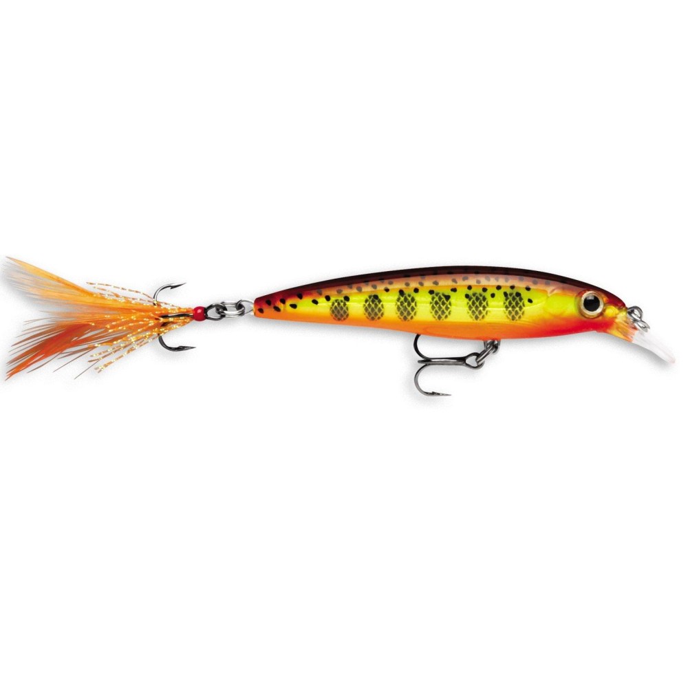 Rapala X-Rap 08 Fishing lure, 3.125-Inch, Hot Mustard Muddler