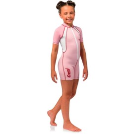 Cressi Kids Swimsuit Short Sleeve, Pink, M