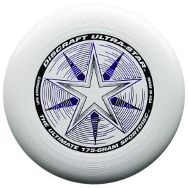 Discraft 175 gram Ultra Star Sport Disc, White with Deluxe Packaging