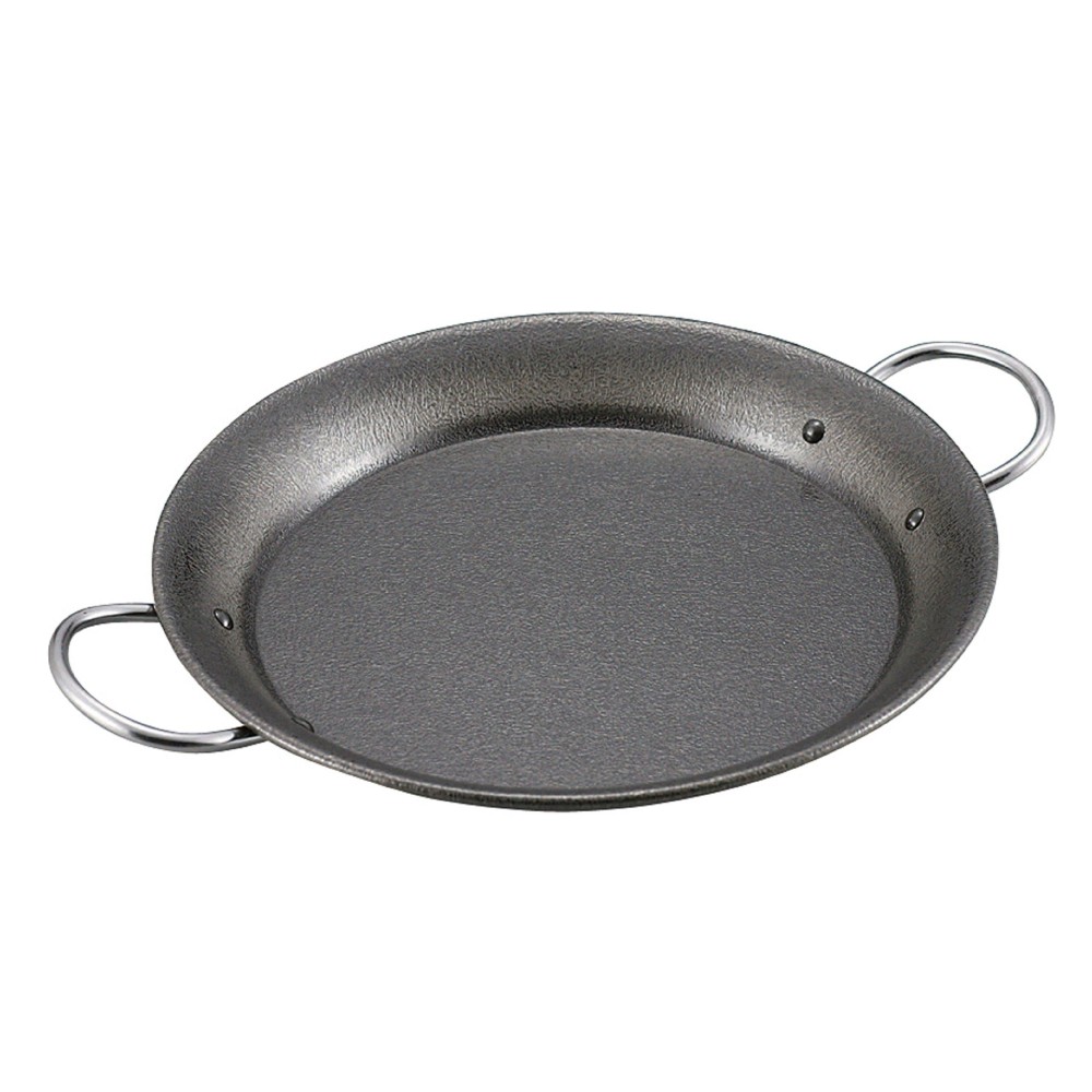 Captain Stag Glamping Kitchen Utensils Frying Pan Paella Pan Fiber Line