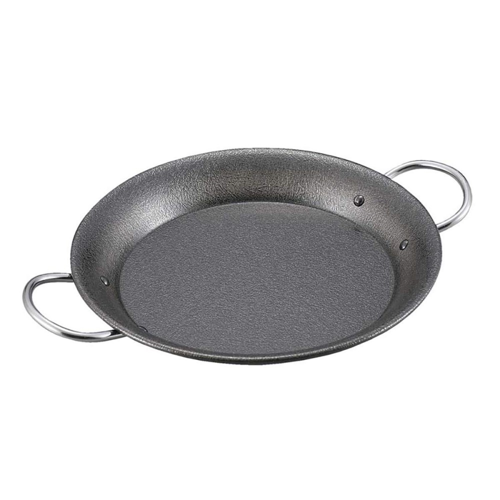 Captain Stag Glamping Kitchen Utensils Frying Pan Paella Pan Fiber Line