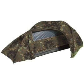 Mil-Tec Recom one-Man Tent, Camouflage, one Size