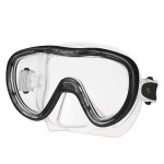 TUSA M-111 Mini Kleio II Scuba Diving Mask, Black