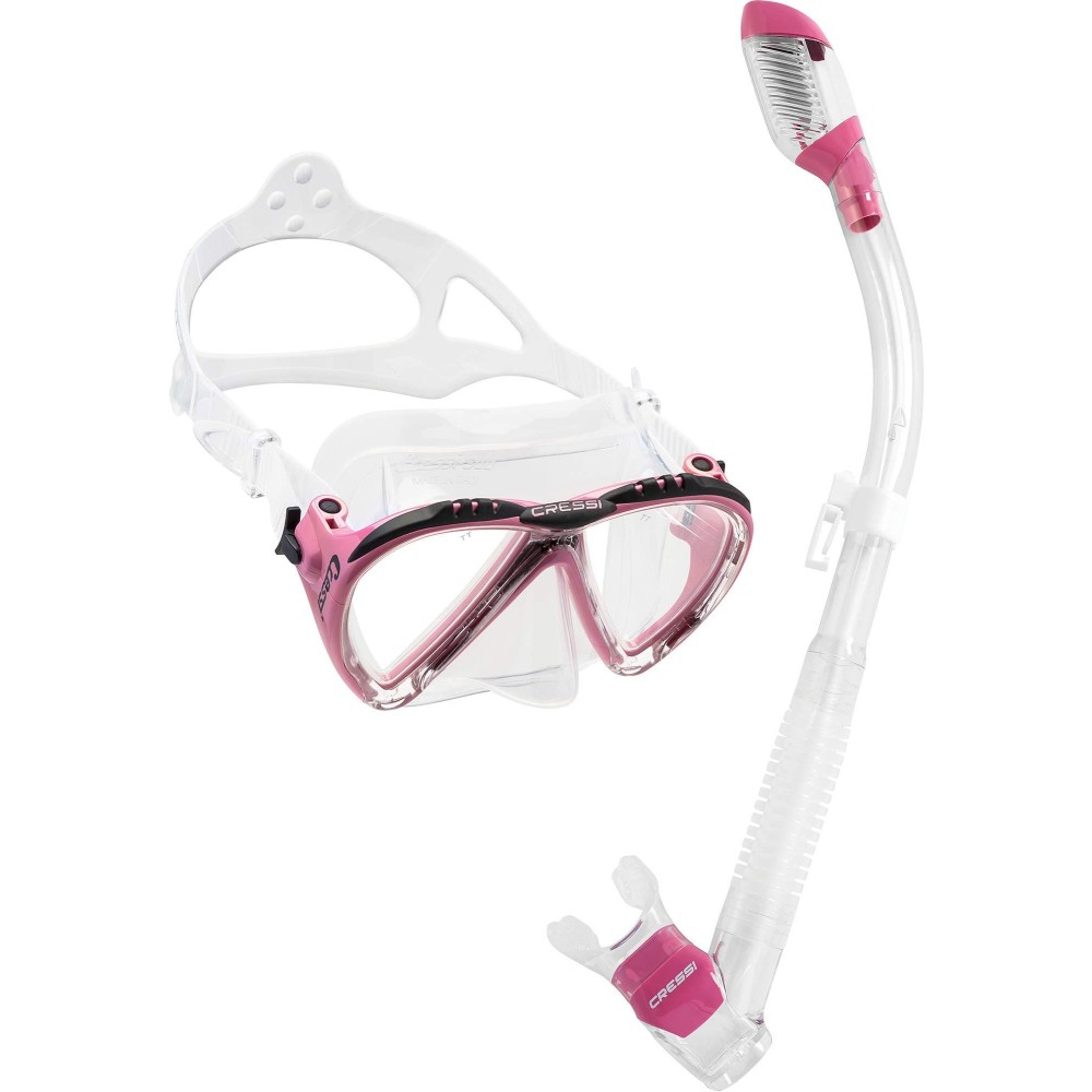 Cressi Lince & Supernova Dry, clear/pink