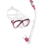 Cressi Lince & Supernova Dry, clear/pink