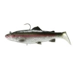 Okuma Fishing Tackle Savage Gear Real Trout Swimbait Slow Sinking Lure, Dark Trout, 7-Inch - 2 2/3-Ounce