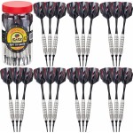 Fat Cat Darts in a Jar: Soft Tip Darts with Storage/Travel Container, 17 Grams (Pack of 21)