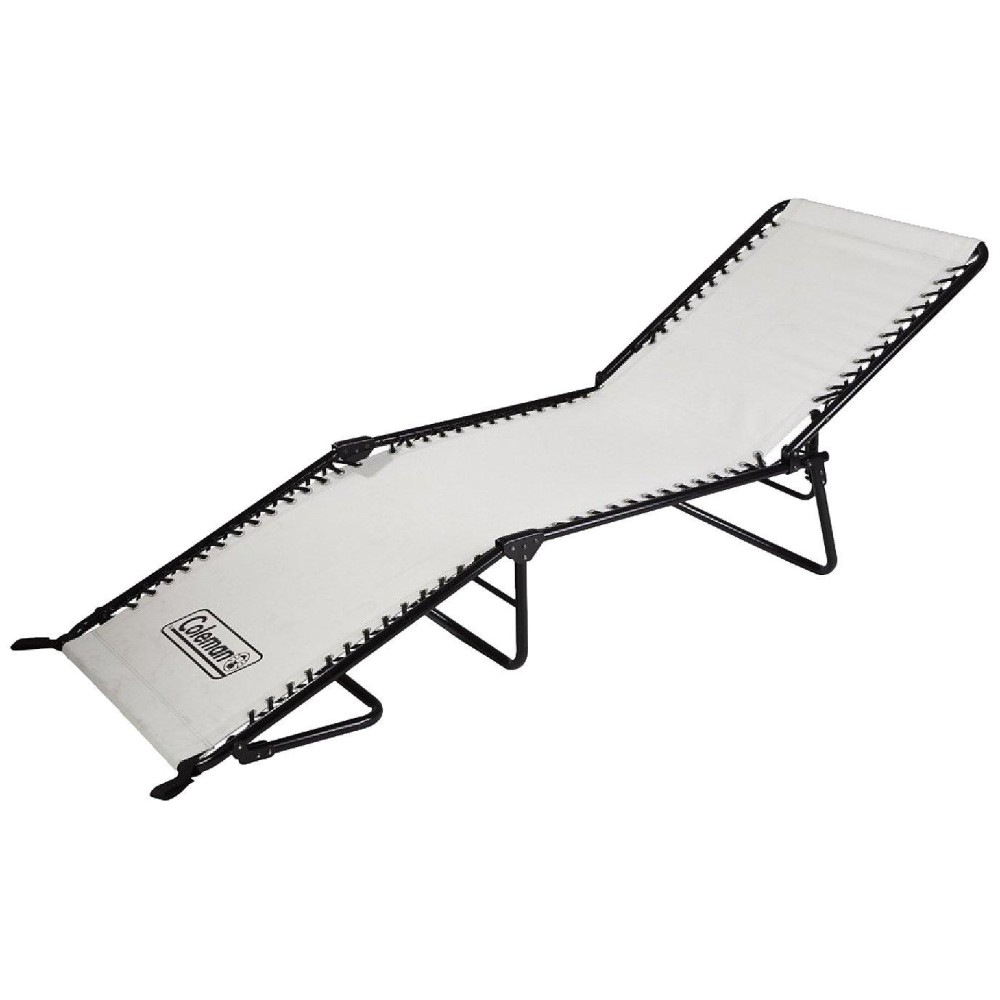 Coleman Converta Suspension Cot, Reclining Camping Cot with 4 Back & 2 Foot Positions, Steel Frame Supports Adults up to 6ft 2in or 225lbs