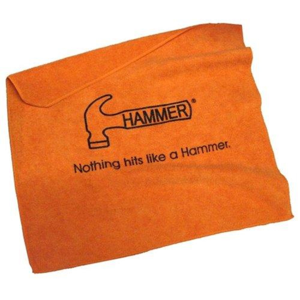 Hammer Bowling Microfiber Towel- Orange