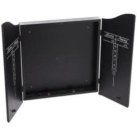 Action 40-0500 Black Dart Board Cabinet