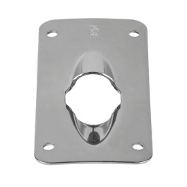 Stainless Steel Curved Exit Plate for 3/4-Inch (19mm) Halyard