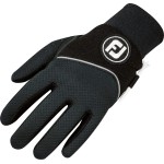 FootJoy WinterSof Golf Gloves (1 Pair) (Black, XL)