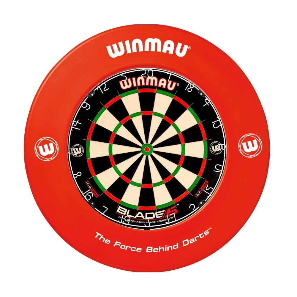 Winmau Printed Red Dartboard Surround