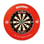 Winmau Printed Red Dartboard Surround