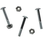 Action Foosball Screws/Nuts Silver