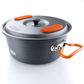 GSI Outdoors, Halulite Cook Pot, Camping Cook Pot, Superior Backcountry Cookware Since 1985, 3.2 Liter