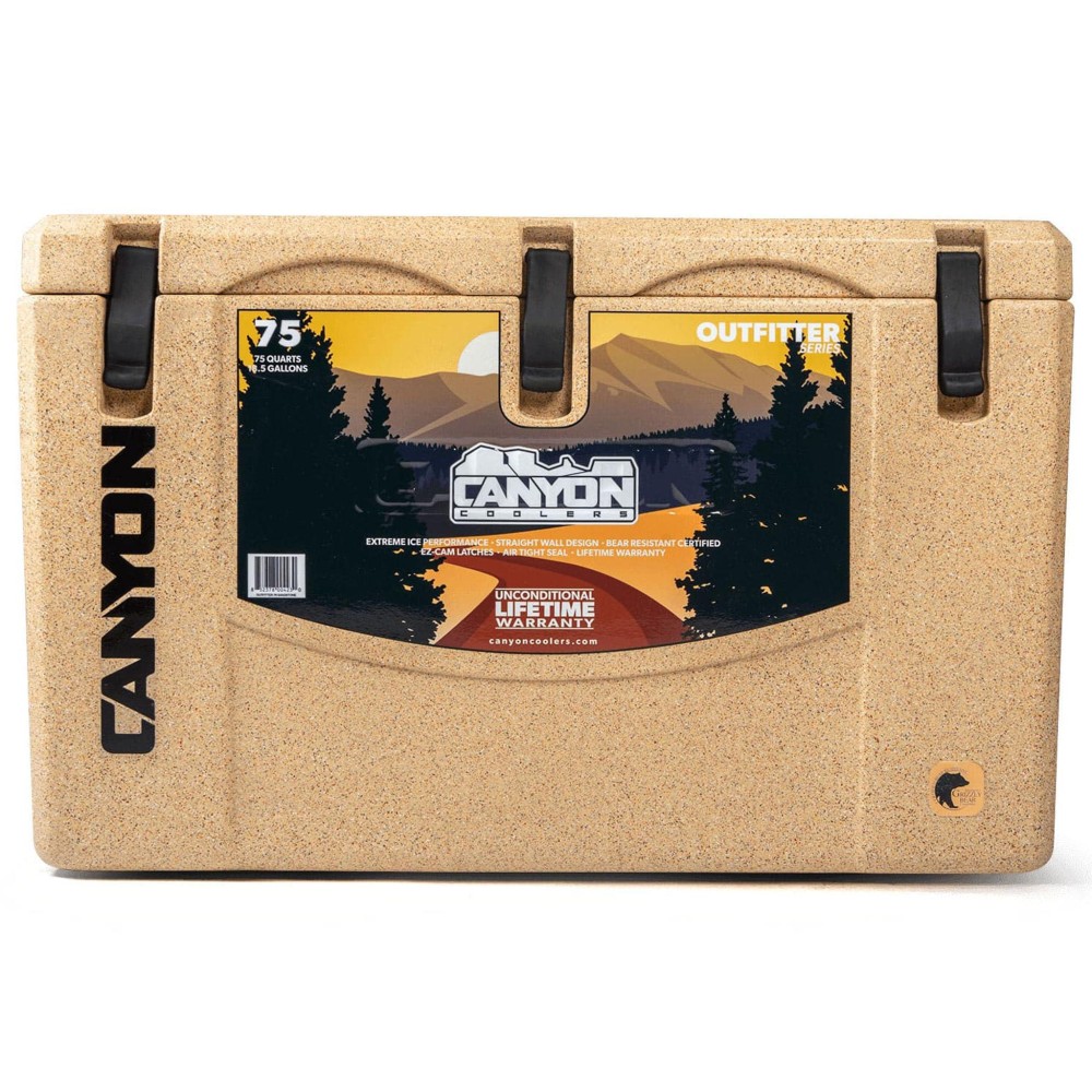 Canyon Coolers Outfitter75 Rotomolded Cooler-Sandstone