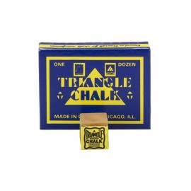 Triangle Chalk- (Box of 12) - Gold