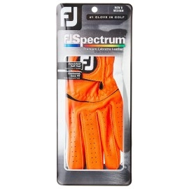 Footjoy FJ Spectrum - Golf Gloves for Left Hand Color: Orange Size: L