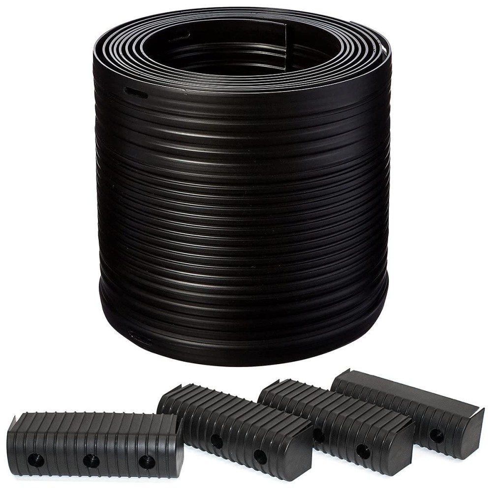 Caliber Bunk Wrap Kit 23052-BK, 16-ft Roll of 2x6-in Bunk Wrap with Endcaps, Black