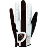 easyglove Classic_Grey-Large Mens Golf Glove (White), Large, Worn on Left Hand