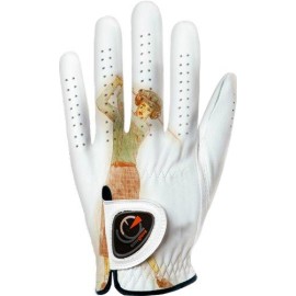 easyglove Classic_Thirty-Years-W Womens Golf Glove (White), X-Small, Worn on Left Hand