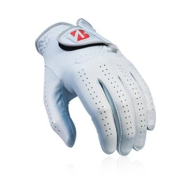 Bridgestone Golf Mens Tour Premium Glove, White, Left Hand, Cadet Medium