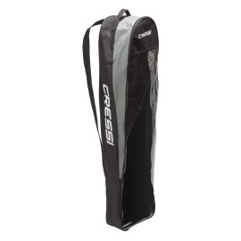 Cressi Long Fins Set Bag - Freediving Scuba Gear Bag Made in Premium Material Quality Since 1946