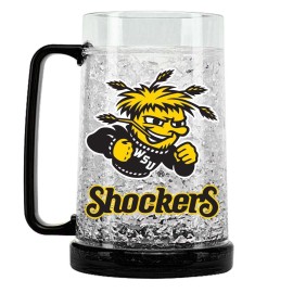 Duck House Sports NCAA Wichita State Shockers 16oz Crystal Freezer Mug