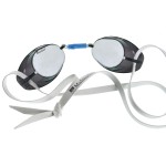 Malmsten AB Original Swedish Mirrored Swim Goggles Silver