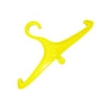 Scuba Choice Diving Multi-Purpose Anti-Slip Wetsuit Hanger with Din Thread, Yellow