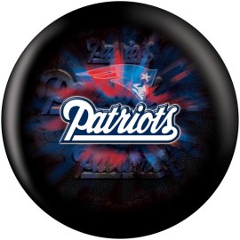 NFL New England Patriots OnTheBall Bowling Ball, 15-Pounds