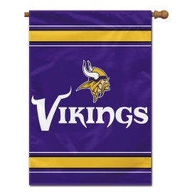 Fremont Die NFL Minnesota Vikings 2-Sided House Flag, 28