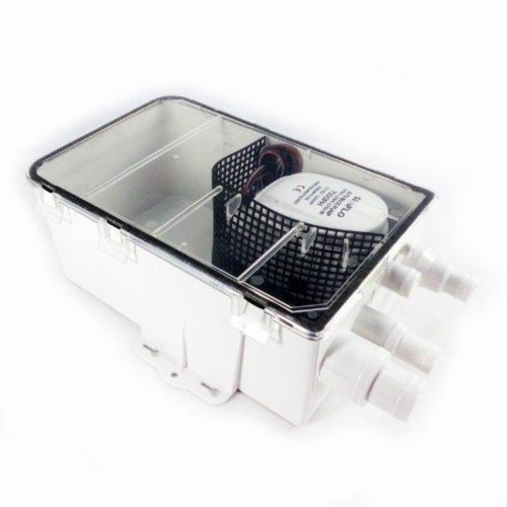 SEAFLO DC Shower Sump Pump System Box Multi Inlet 12V 750GPH