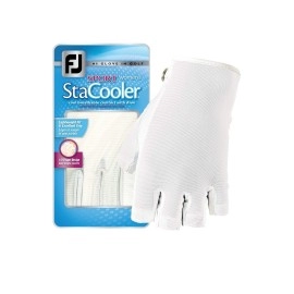 FootJoy Women's StaCooler Sport Golf Glove, White Small, Worn on Left Hand