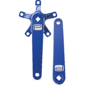 ProMax SQ-1 Square Taper JIS Cold Forged Crank, Blue, 140mm