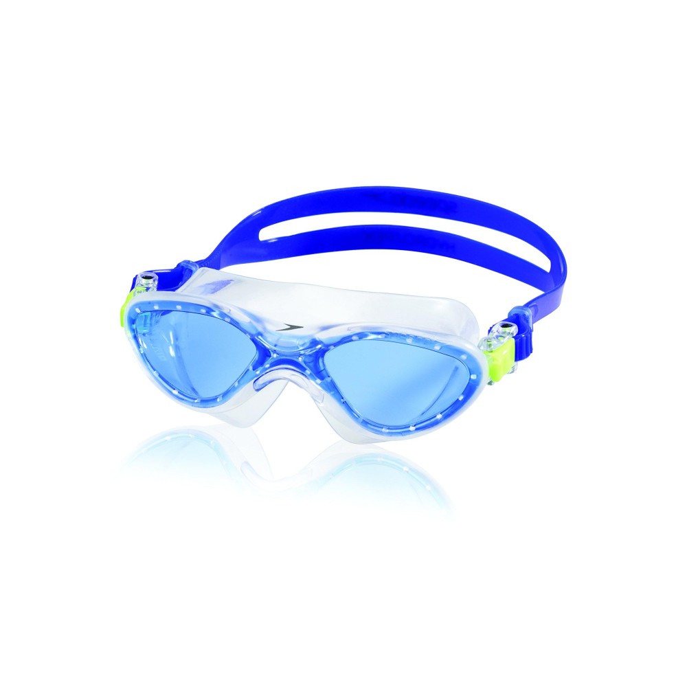 Speedo Unisex-Child Swim Goggles Hydrospex Mask Ages 3 - 6 , Blue Ice