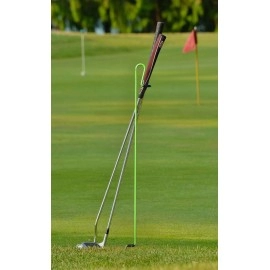Stepkick Caddy by Bronwcyk - The World's Premier Golf Club Stand. Watch Video. (Black)
