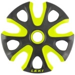 LEKI Big Mountain Baskets Pair - Black/Yellow