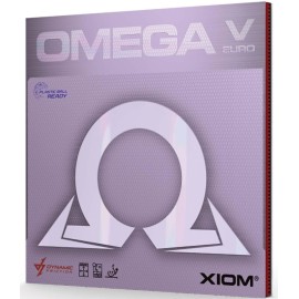 ?????(XIOM) Xion MAX 10251 Table Tennis Rubber, Soft Back, Omega 5, Yolo, Red