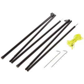 Vango Outdoor Adjustable Pole Set Available in Black - Size 180-220 cm