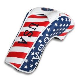 Stars and Stripes American USA US Flag Driver Headcover Head Cover for Taylormade RBZ Cobra Taylormade Jetspeed SLDR Callaway Big Bertha Alpha Callaway X HOT Ping Driver