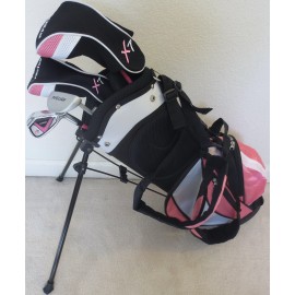Girls Junior Golf Set Complete with Clubs Stand Bag for Kids Ages 3-6 Right Handed Premium Professional Quality
