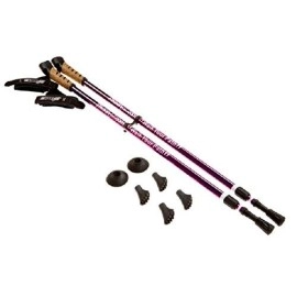 Keenfit Purple 2-Piece Fitness Exercise Agility Walking Poles